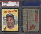 1959 Topps 478 Roberto Bob Clemente SGC 84 PSA 7 NM HOF Pirates  