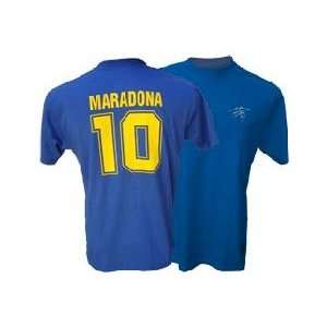  LINEA MARADONA   T Shirt MARADONA SIGNATURE ROYAL BLUE 