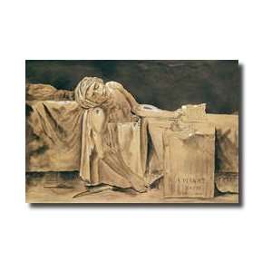  The Death Of Marat 1793 Giclee Print