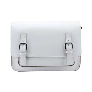 New Real Leather Bright Color Briefcase Cross Body Bags  