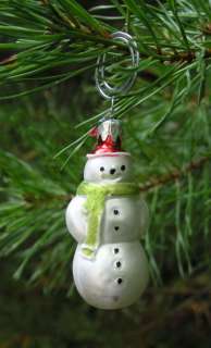 Mini Snowman Ornament, Christmas Ornament, Christmas Tree Ornaments 