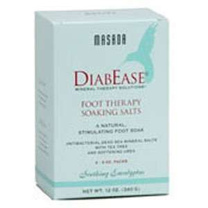  Diabease Foot Therapy Salt, Soothing Eucalyptus 4 pack 