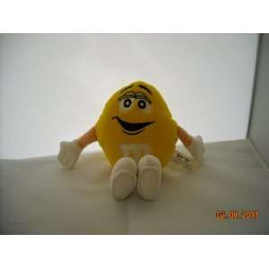 M&Ms Yellow Talking Plush Toy New without tag 7 