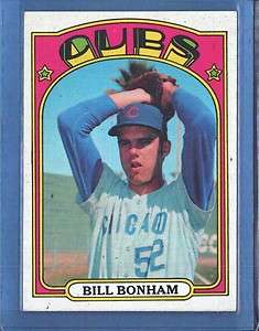 1972 Topps #29 BILL BONHAM EX MT *2y  