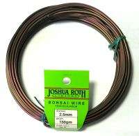 Bonsai Training Wire 2.5 mm 150 gm Coil Anodized Alum 705181218250 