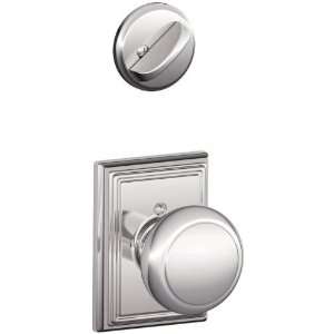  Schlage F57AND625ADD Keyed Entry Bright Chrome
