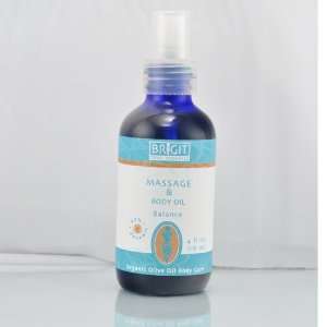  Brigit True Organics  BALANCE Body & Massage Oil, 4.0 fl 