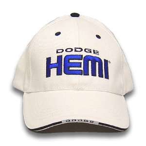  Dodge Hemi Sandwich Brim Bone Hat 