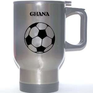    Ghanaian Soccer Stainless Steel Mug   Ghana 