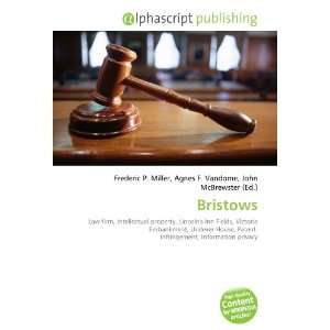  Bristows (9786134196635) Books