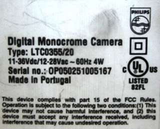 Philips / Bosch LTC0355/20 Digital Mono Cameras (2)  
