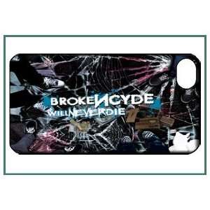 brokeNCYDE iPhone 4s iPhone4s Black Designer Hard Case Cover Protector 