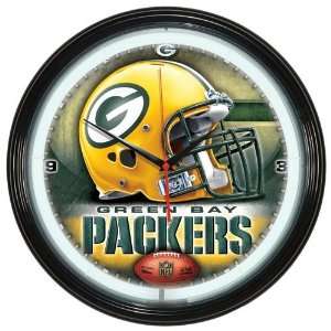  NFL Green Bay Packers Neon Clock