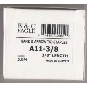   Eagle Rapid & Arrow T50 Staples A11   3/8