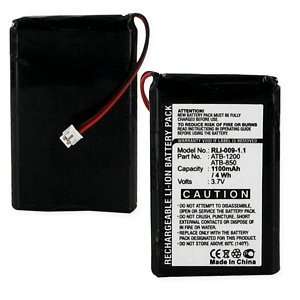   Remote Battery for RTI T2B T2C T3 Replaces ATB 1200TB Electronics