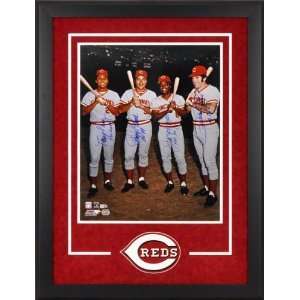   Red Machine,16x20, 4 Signatures with Inscriptions Sports Collectibles