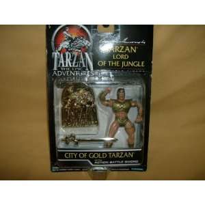   Jungle City Of Gold Tarzan with Action Battle Sword 1995 Toys & Games