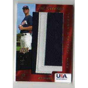  2008 Upper Deck USA Tim Melville Game Used The Letters 