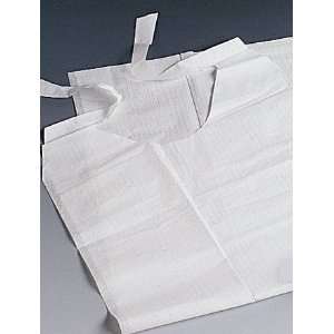  Disposable Tie On Bibs, 16x33in (Case of 300) Health 