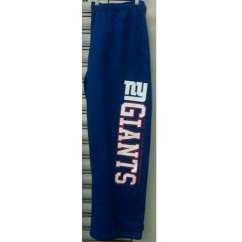 New York Giants Shuffle Left Blue Sweatpants  