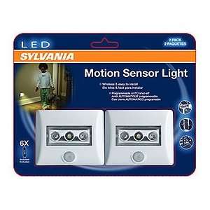  Linear Motion Sensor LED Light Bulb in White (Set of 2 