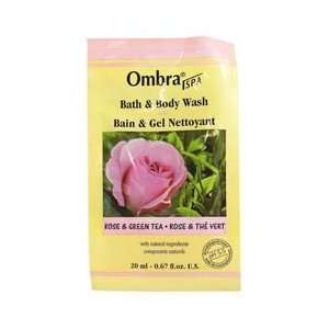  Ombra Rose and Green Tea Bath Foam Sachet 20ml foam bath 