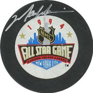  Mark Messier Autographed 1994 All Star Game Hockey Puck 