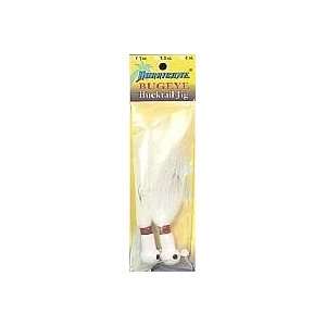  BUGEYE BUCKTAIL 1OZ WHT 2PK