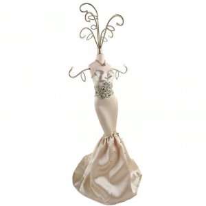  Strapless Sweetheart Gown Tree Stand Champagne 14 Inches 