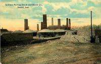 Brazil   Indiana Paving Brick & Block Co. circa 1910 postcard   3235 