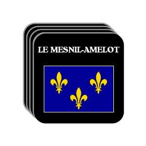  Ile de France   LE MESNIL AMELOT Set of 4 Mini Mousepad 