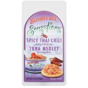 Bumble Bee Sensations Thai Chili Tuna Kit, 3.6 oz, 12 ct (Quantity of 