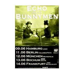  ECHO AND THE BUNNYMEN Flowers Tour Music Poster