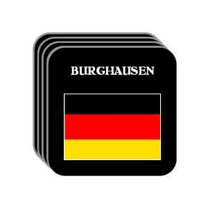  Germany   BURGHAUSEN Set of 4 Mini Mousepad Coasters 