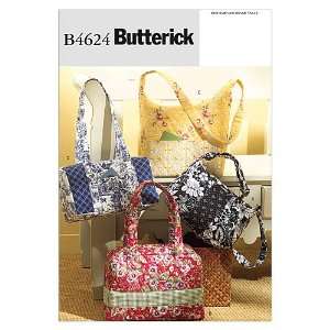  Butterick Patterns B4624 Handbags, One Size Only Arts 
