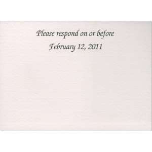  Ivory Textured Response Cards