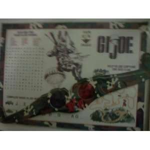  Gi JOE 3d Place Mats with 3d Glasses Toys & Games