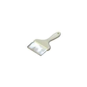 Carlisle 4039302 White 4 Inch Galaxy Pastry Brush with Plastic Handle 