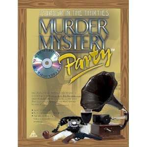  Murder Mystery Party Murder in the Thirties Toys & Games