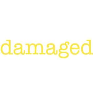  damaged Giant Word Wall Sticker