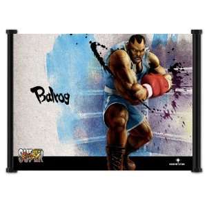  Super Street Fighter IV 4 Game Balrog Fabric Wall Scroll 