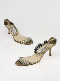   these versatile and sultry jimmy choo metallic bronze and white