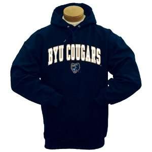  Brigham Young Cougars Mascot One Hooded Sweatshirt Sports 