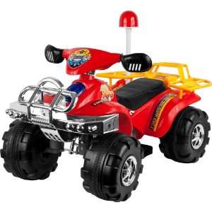    Rider Red Ruff Ryder ATV 700 Series   Battery Powered Toys & Games