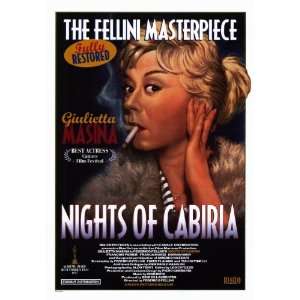  Nights of Cabiria   Movie Poster   27 x 40