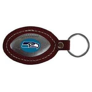  Seattle Seahawks NFL Leather Football Key Tag Sports 