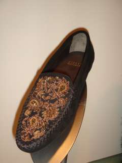 stuart weitzman bueno black suede loafer casual or dressy flat new in 