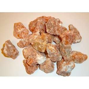   10 Tumbled Orange Calcite Stones   Emotional Balancer Healing Crystals