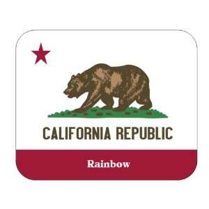  US State Flag   Rainbow, California (CA) Mouse Pad 