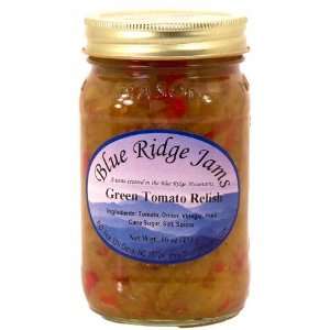 Blue Ridge Jams Green Tomato Relish Grocery & Gourmet Food
